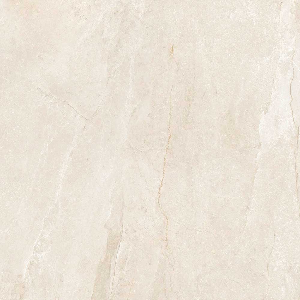 24x24 Wells Ivory Polished Marble Look Porcelain Tile