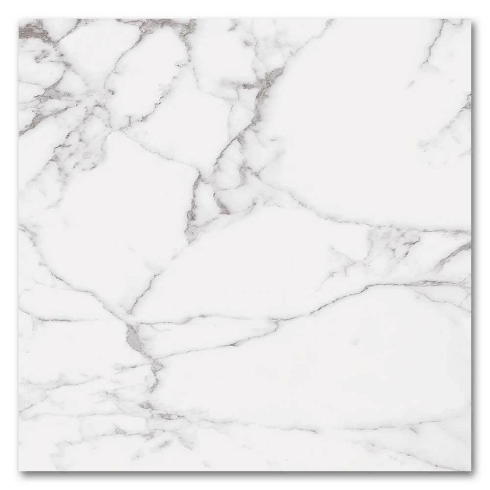 24x24 Statuario Blanco Marble Look Matte Porcelain Tile-American Tile Depot