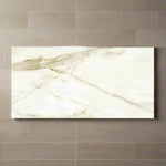 24x48 Angelo Silk Gold Matte Marble Look Porcelain Tile 24x48 Angelo Silk Gold Matte Marble Look Porcelain Tile - American Tile Depot