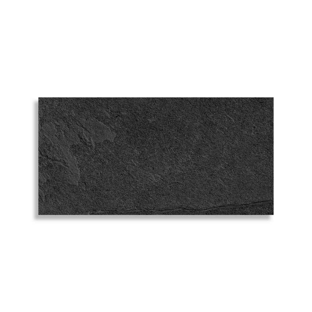 24x48 Aurelian Torrento Dark Slate Look Matte Porcelain Tile 24x48 Aurelian Torrento Dark Slate Look Matte Porcelain Tile - American Tile Depot