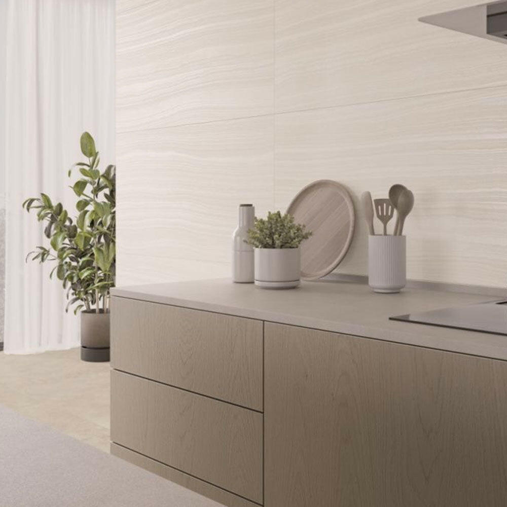 24x48 Bellano White Lapado Travertine Look Semi Polished Porcelain Tile 24x48 Bellano White Lapado Travertine Look Semi Polished Porcelain Tile - American Tile Depot