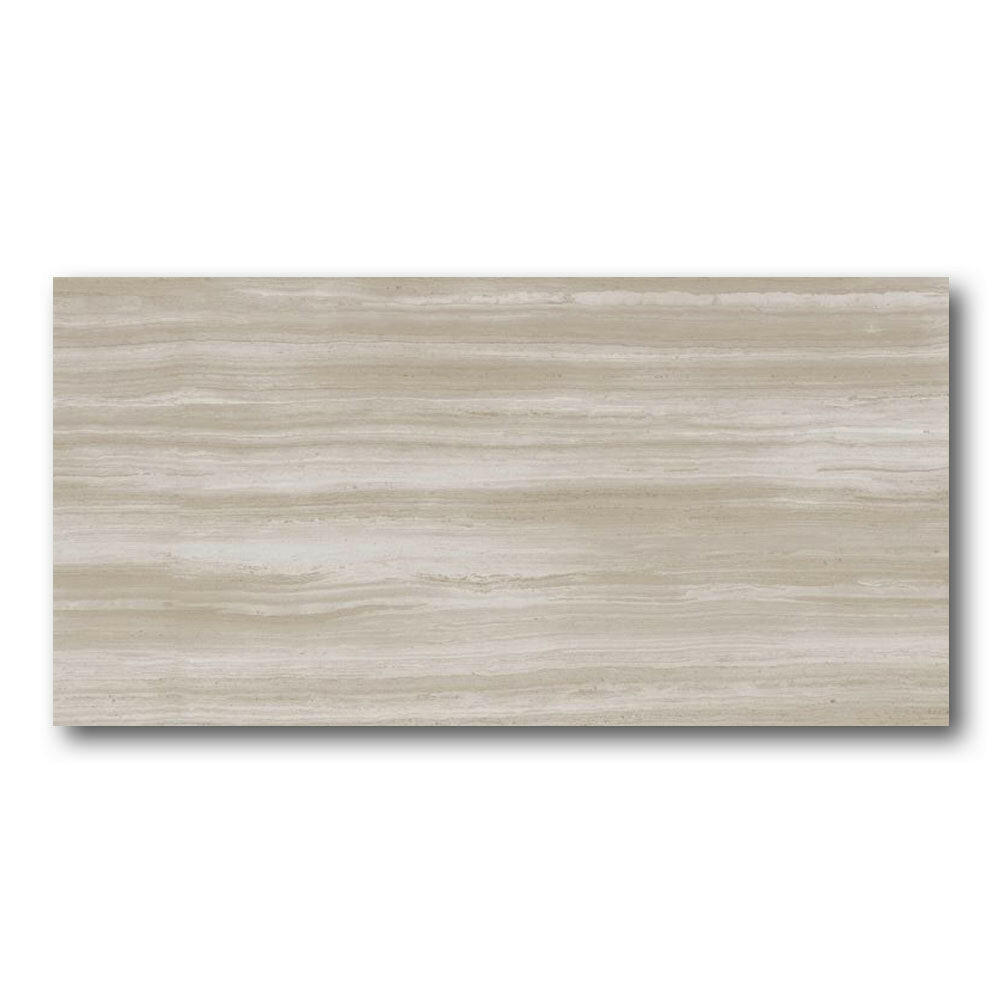 24x48 Teknova Stonewood R+ptv Matte Travertine Look Porcelain Tile