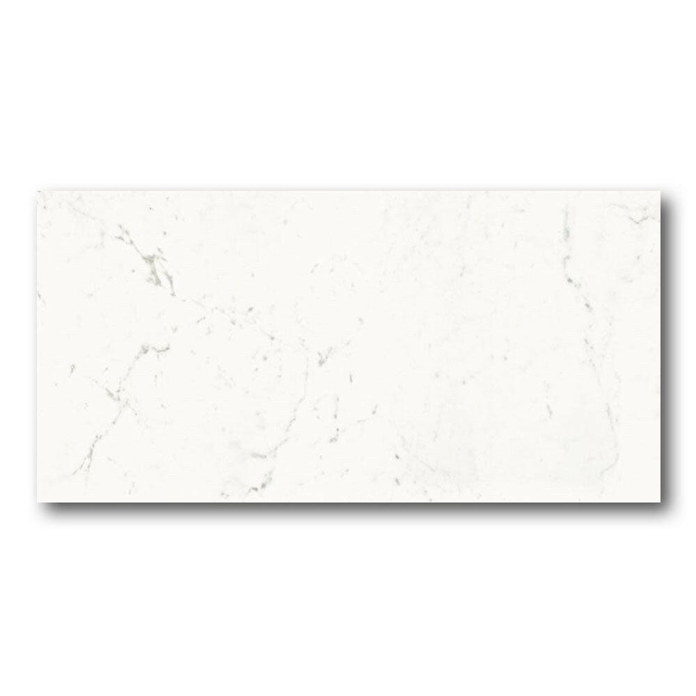 24x48 Botryna Carrara Lux Polished Marble Look Porcelain Tile 24x48 Botryna Carrara Lux Polished Marble Look Porcelain Tile - American Tile Depot