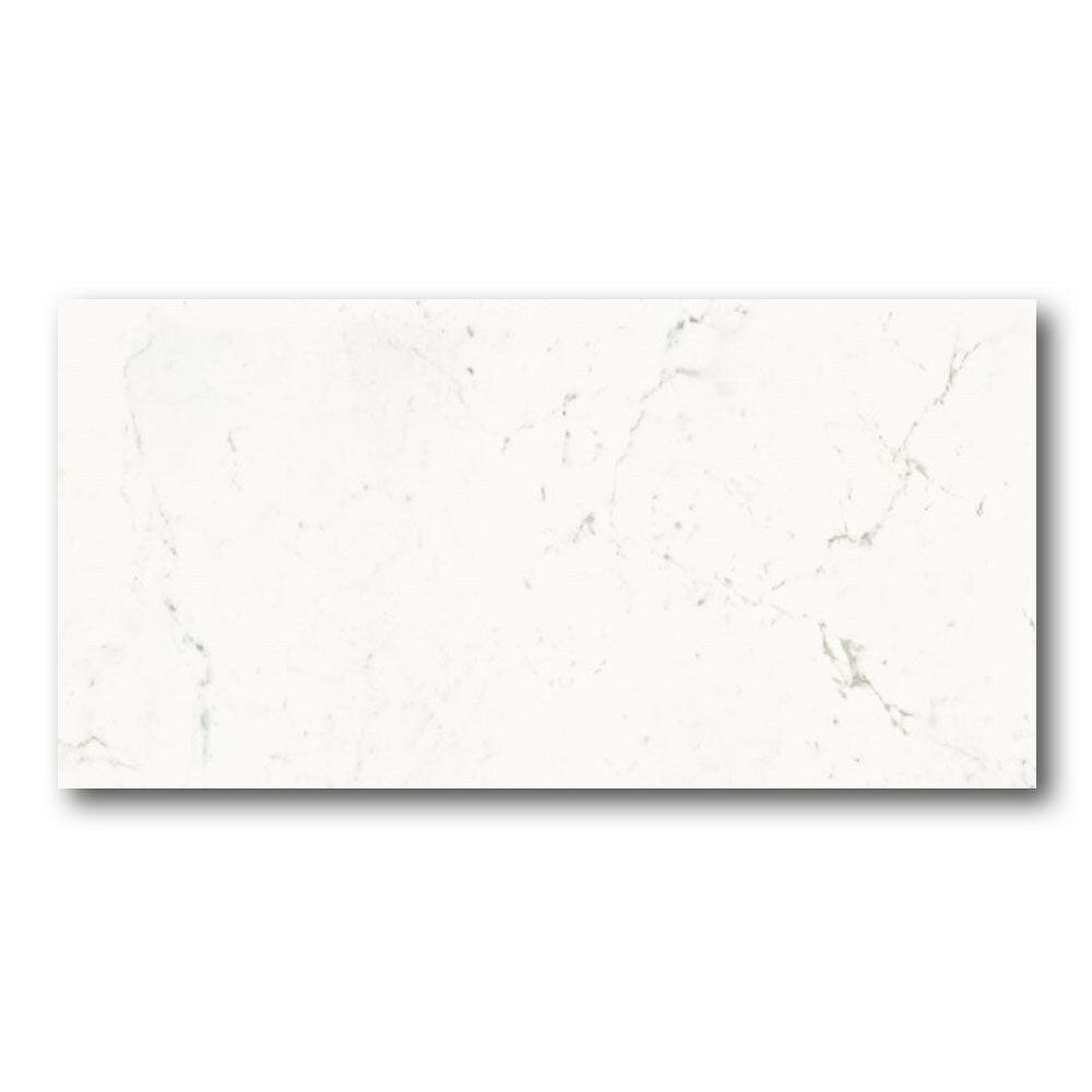 24x48 Botryna Carrara Lux Polished Marble Look Porcelain Tile 24x48 Botryna Carrara Lux Polished Marble Look Porcelain Tile - American Tile Depot