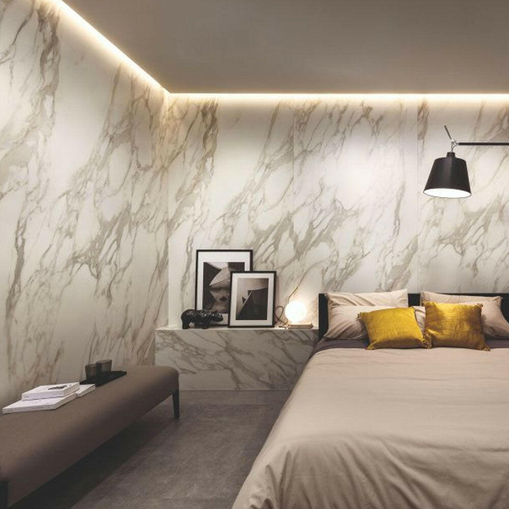 24x48 Brivelle Marble Look Glossy Porcelain Tile 24x48 Brivelle Marble Look Glossy Porcelain Tile - American Tile Depot
