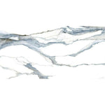 24x48 Calacatta Lorvex Acqua Polished Marble Look Porcelain Tile 24x48 Calacatta Lorvex Acqua Polished Marble Look Porcelain Tile - American Tile Depot