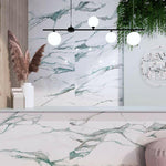 24x48 Calacatta Lorvex Green Polished Marble Look Porcelain Tile 24x48 Calacatta Lorvex Green Polished Marble Look Porcelain Tile - American Tile Depot