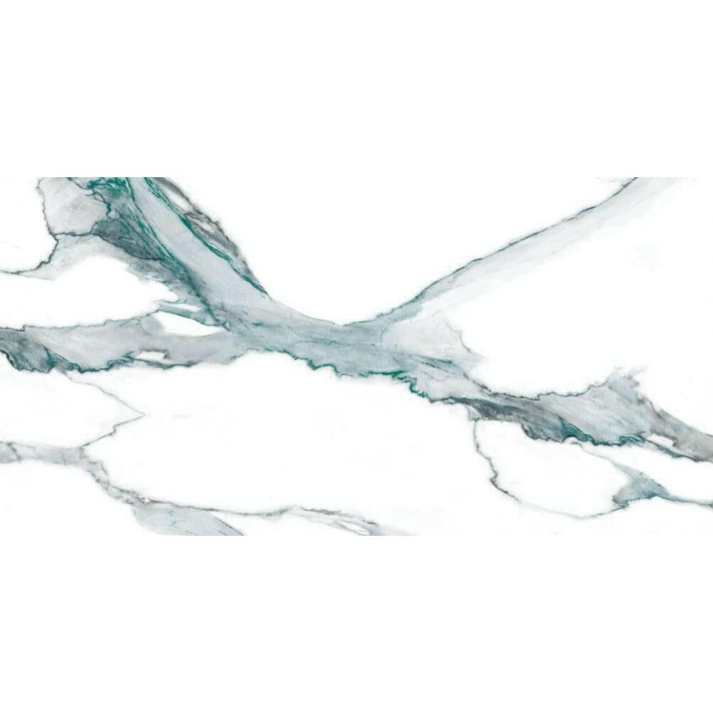 24x48 Calacatta Lorvex Green Polished Marble Look Porcelain Tile 24x48 Calacatta Lorvex Green Polished Marble Look Porcelain Tile - American Tile Depot