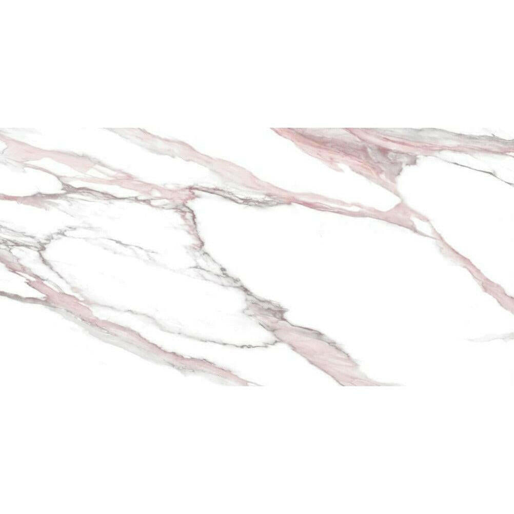 24x48 Calacatta Lorvex Pink Polished Marble Look Porcelain Tile 24x48 Calacatta Lorvex Pink Polished Marble Look Porcelain Tile - American Tile Depot