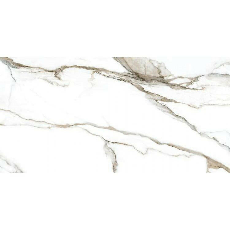 24x48 Calacatta Lorvex Topo Polished Marble Look Porcelain Tile 24x48 Calacatta Lorvex Topo Polished Marble Look Porcelain Tile - American Tile Depot