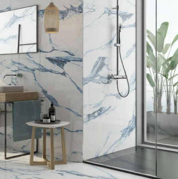 24x48 Calacatta Nevyra Matte Marble Look Porcelain Tile - American Tile Depot