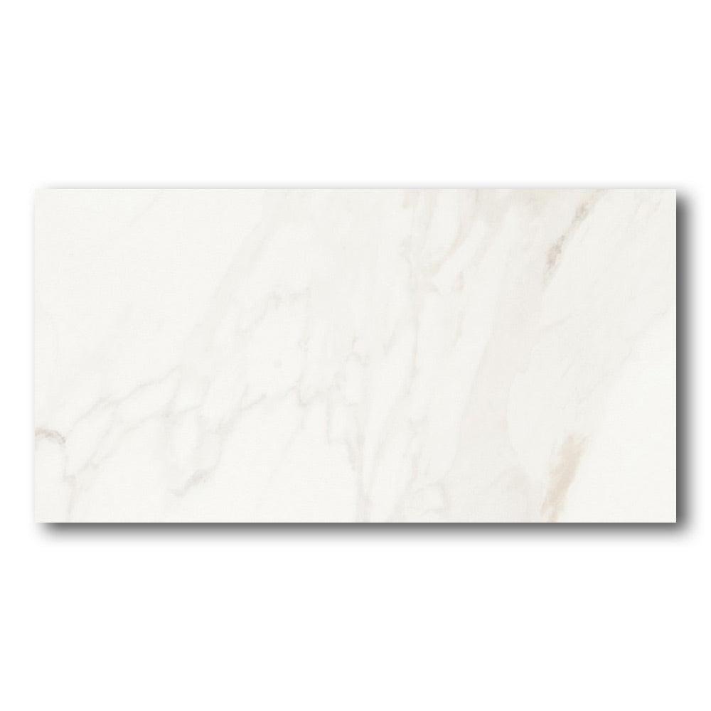24x48 Calacatta Trevira Marble Laminated Porcelain Tile 24x48 Calacatta Trevira Marble Laminated Porcelain Tile - American Tile Depot