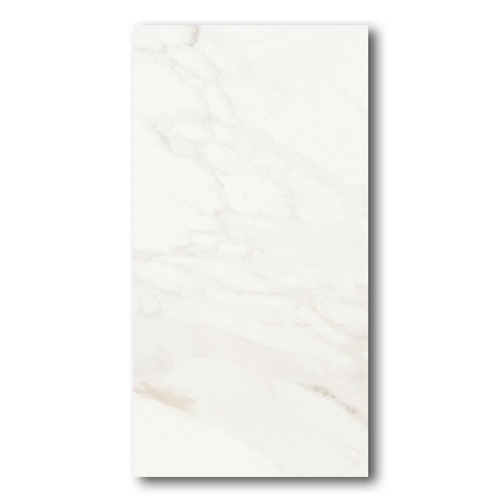 24x48 Calacatta Trevira Marble Laminated Porcelain Tile 24x48 Calacatta Trevira Marble Laminated Porcelain Tile - American Tile Depot