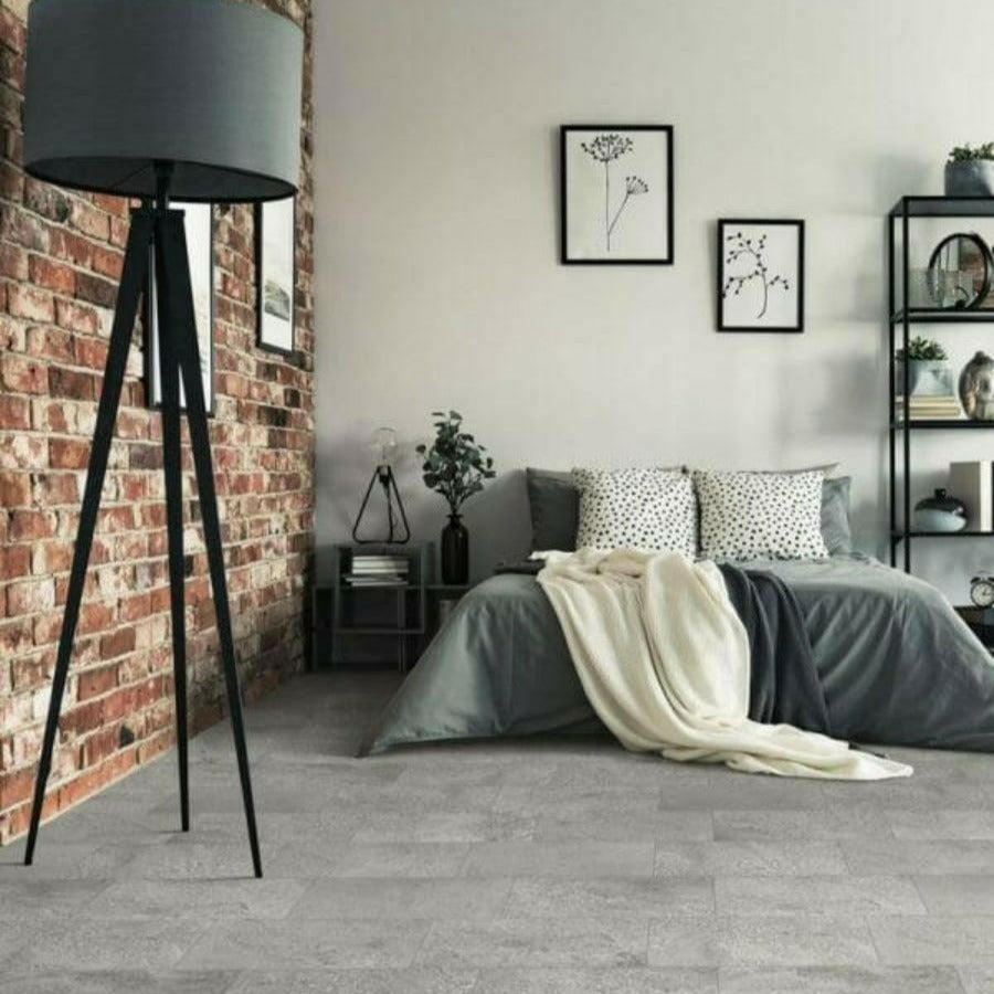 24x48 Chamonix Dark Gray Matte Limestone Look Porcelain Tile 24x48 Chamonix Dark Gray Matte Limestone Look Porcelain Tile - American Tile Depot