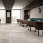 24x48 Chemira Bianco Chemiraro Matte Concrete Look Porcelain Tile 24x48 Chemira Bianco Chemiraro Matte Concrete Look Porcelain Tile - American Tile Depot