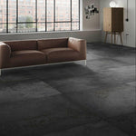 24x48 Chemira Nero Chemiraro Matte Concrete Look Porcelain Tile - American Tile Depot