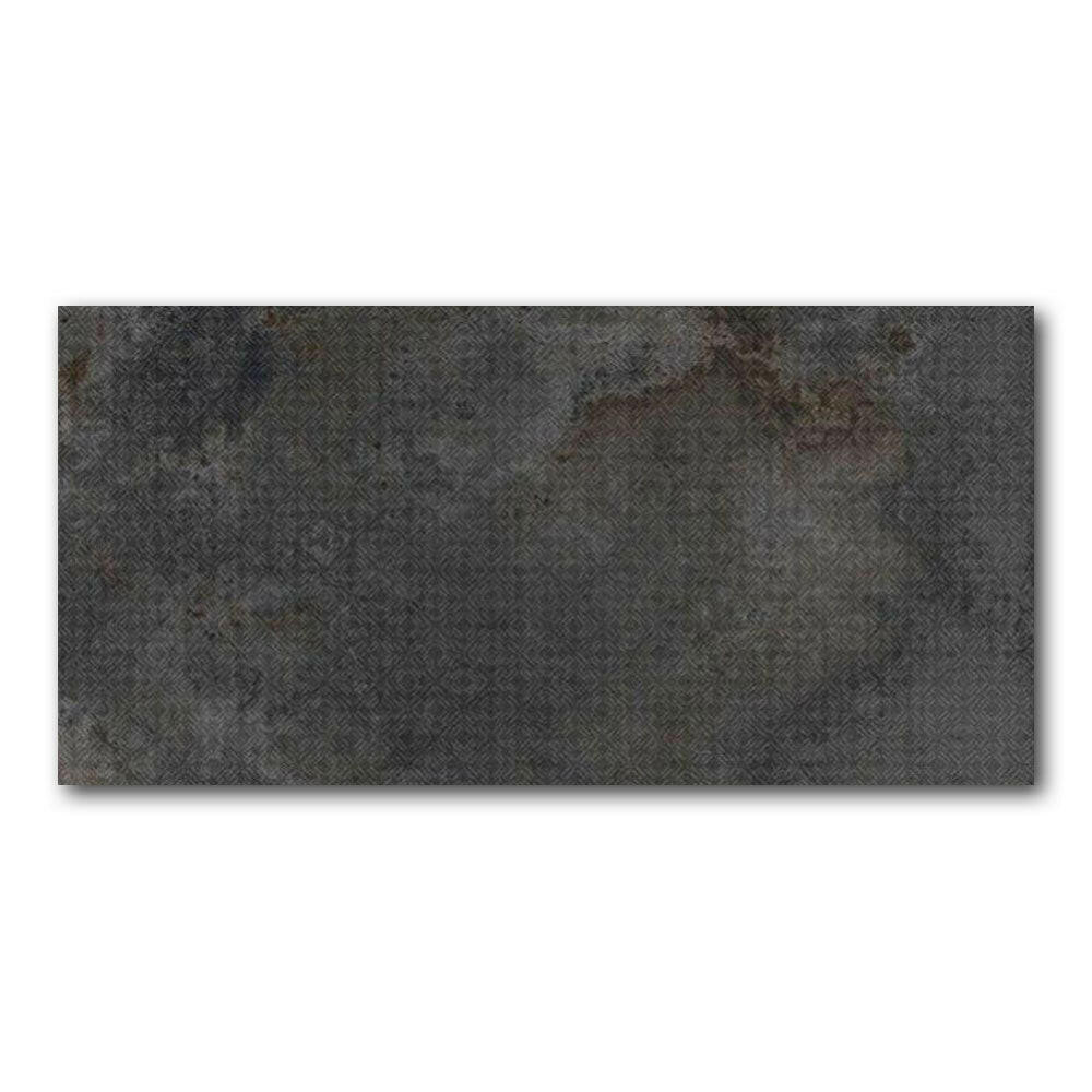 24x48 Chemira Nero Chemiraro Matte Concrete Look Porcelain Tile - American Tile Depot