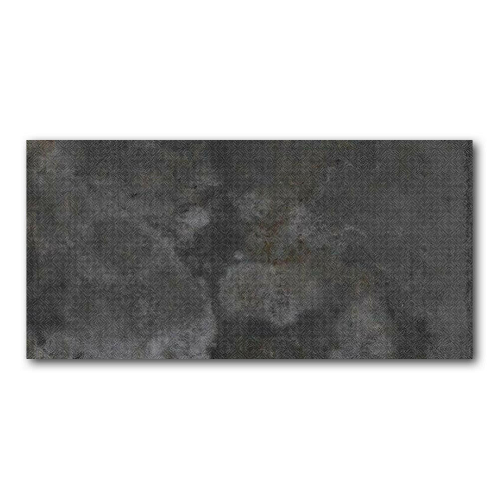 24x48 Chemira Nero Chemiraro Matte Concrete Look Porcelain Tile - American Tile Depot