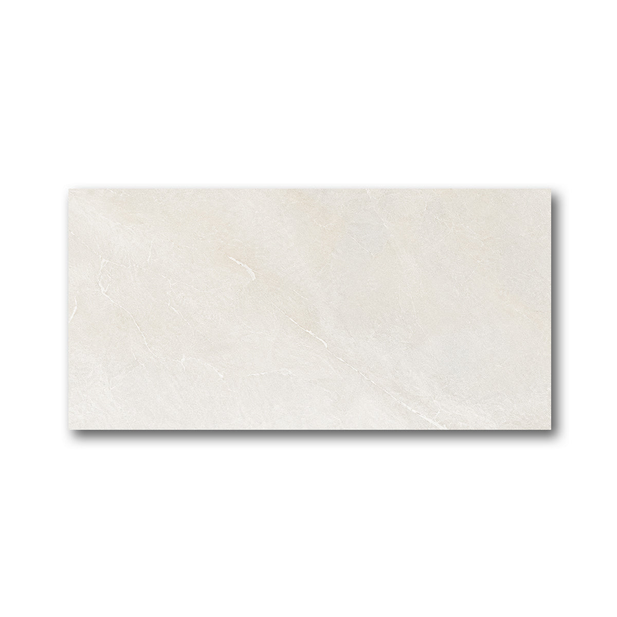 24x48 Chronara Matte Limestone Look Porcelain Tile - American Tile Depot