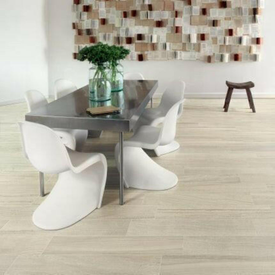 24x48 Creovita Corian Matte Limestone Look Porcelain Tile - American Tile Depot