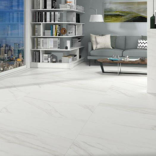 24x48 Decoria Calacatta Gold Matte Marble Look Porcelain Tile 24x48 Decoria Calacatta Gold Matte Marble Look Porcelain Tile - American Tile Depot
