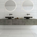 24x48 Elite Dolomite Supreme Matte Marble Look Porcelain Tile 24x48 Elite Dolomite Supreme Matte Marble Look Porcelain Tile - American Tile Depot