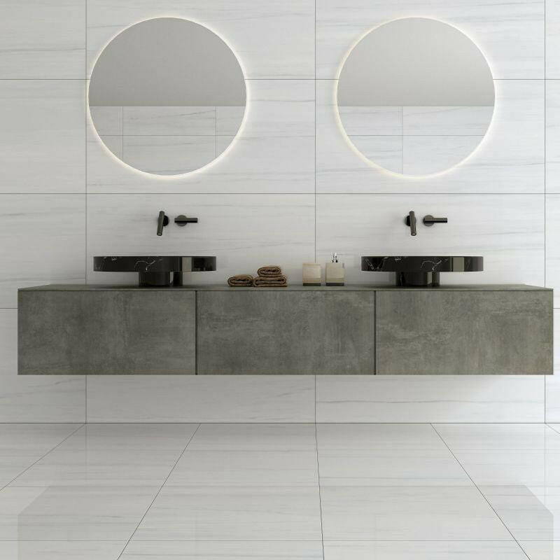 24x48 Elite Dolomite Supreme Polished Marble Look Porcelain Tile 24x48 Elite Dolomite Supreme Polished Marble Look Porcelain Tile - American Tile Depot
