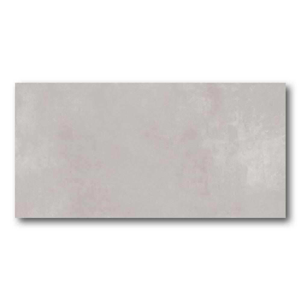 24x48 Fundamenta Ash Matte Concrete Look Porcelain Tile - American Tile Depot