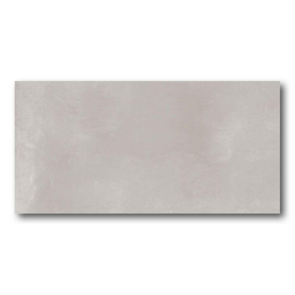 24x48 Fundamenta Ash Matte Concrete Look Porcelain Tile - American Tile Depot
