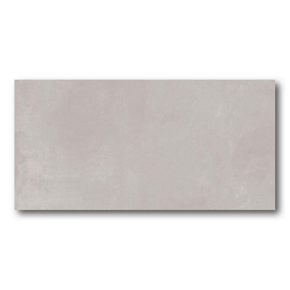 24x48 Fundamenta Ash Matte Concrete Look Porcelain Tile - American Tile Depot