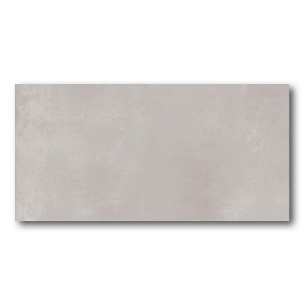 24x48 Fundamenta Ash Matte Concrete Look Porcelain Tile - American Tile Depot