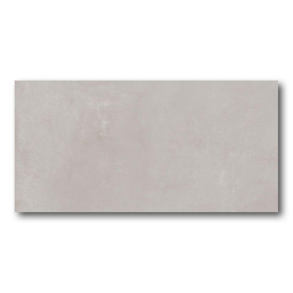 24x48 Fundamenta Ash Matte Concrete Look Porcelain Tile - American Tile Depot