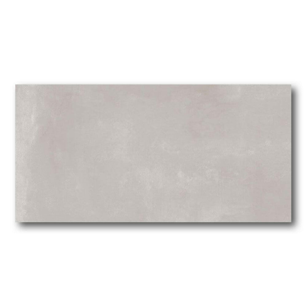 24x48 Fundamenta Ash Matte Concrete Look Porcelain Tile - American Tile Depot