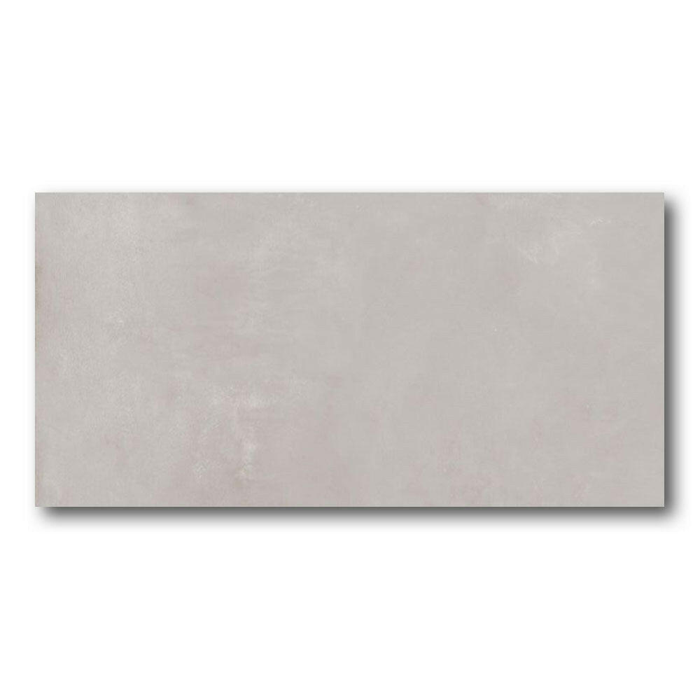 24x48 Fundamenta Ash Matte Concrete Look Porcelain Tile - American Tile Depot