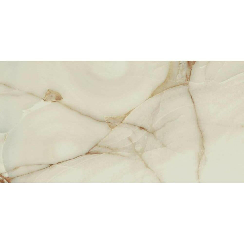 24x48 Gemmara Onyx Blanche Glossy Porcelain Tile 24x48 Gemmara Onyx Blanche Glossy Porcelain Tile - American Tile Depot