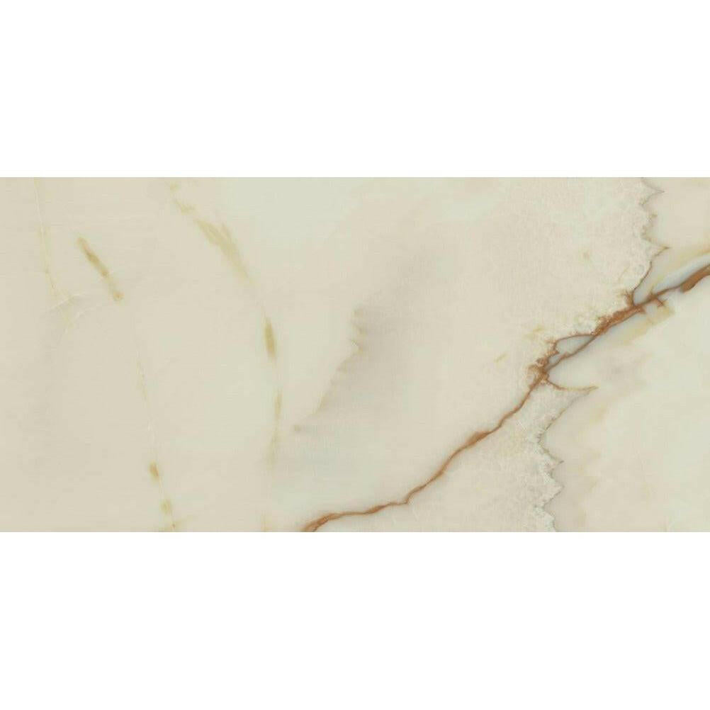 24x48 Gemmara Onyx Blanche Glossy Porcelain Tile 24x48 Gemmara Onyx Blanche Glossy Porcelain Tile - American Tile Depot