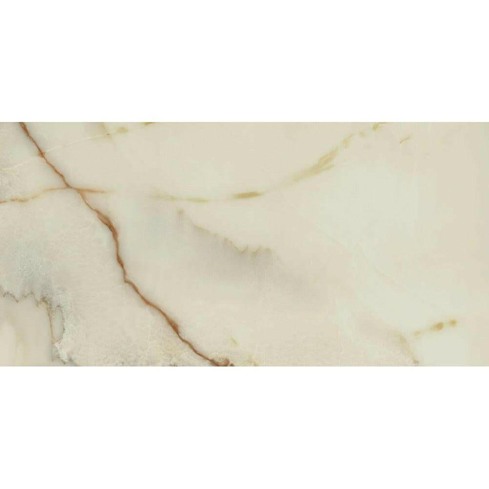 24x48 Gemmara Onyx Blanche Glossy Porcelain Tile 24x48 Gemmara Onyx Blanche Glossy Porcelain Tile - American Tile Depot