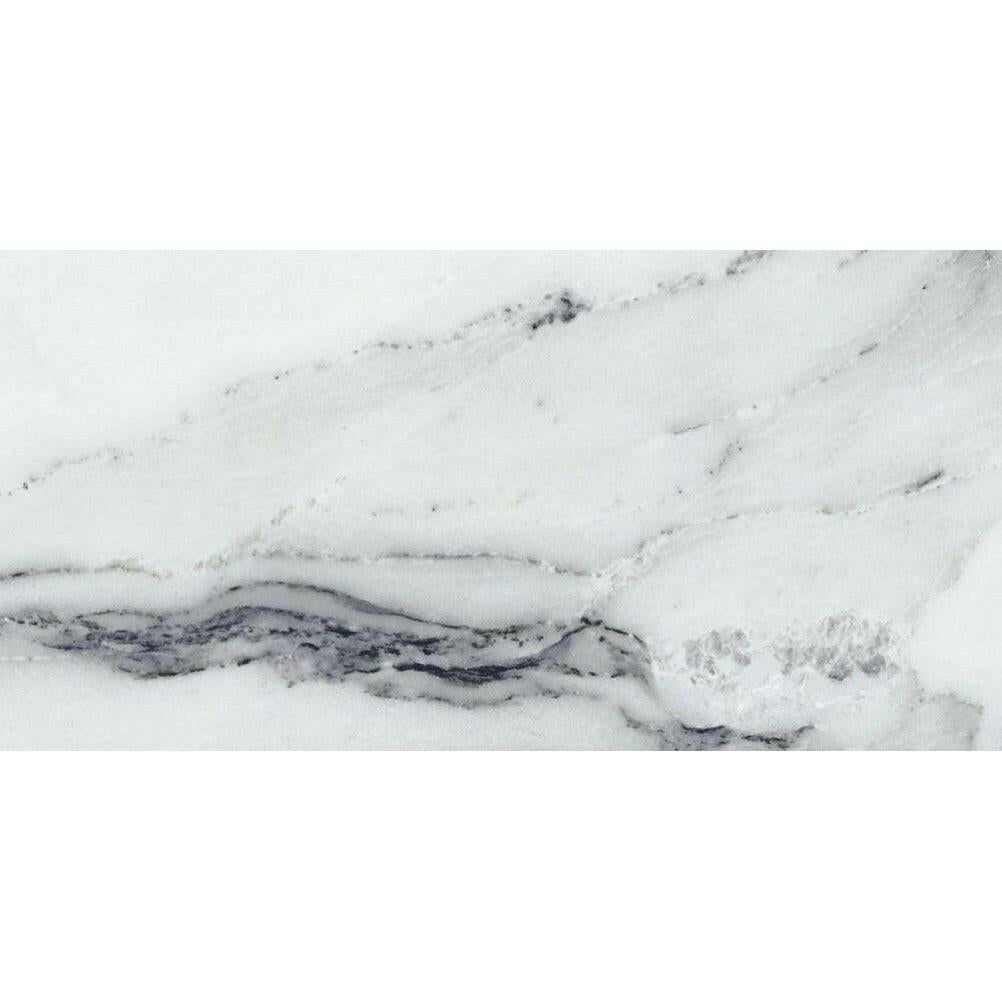 24x48 Genvora Argent Glossy Marble Look Porcelain Tile 24x48 Genvora Argent Glossy Marble Look Porcelain Tile - American Tile Depot