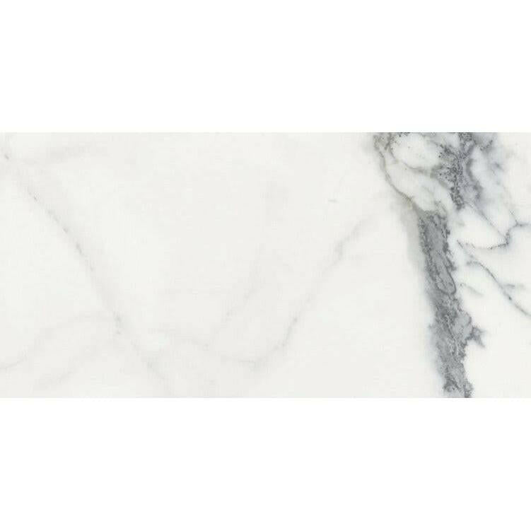 24x48 Genvora Blanc Glossy Marble Look Porcelain Tile 24x48 Genvora Blanc Glossy Marble Look Porcelain Tile - American Tile Depot