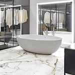 24x48 Genvora Or Glossy Marble Look Porcelain Tile 24x48 Genvora Or Glossy Marble Look Porcelain Tile - American Tile Depot