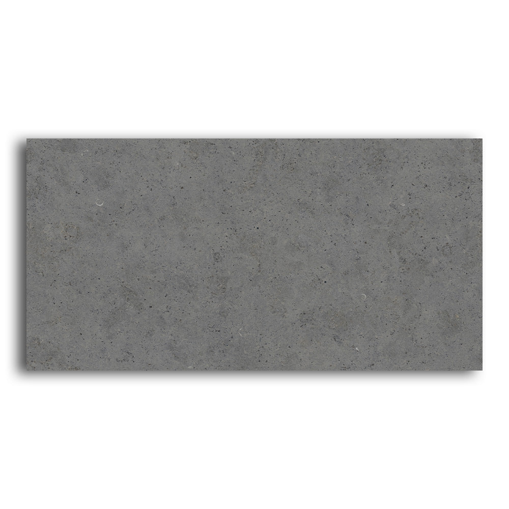 24x48 Limestone Anthracite Natural Porcelain Tile