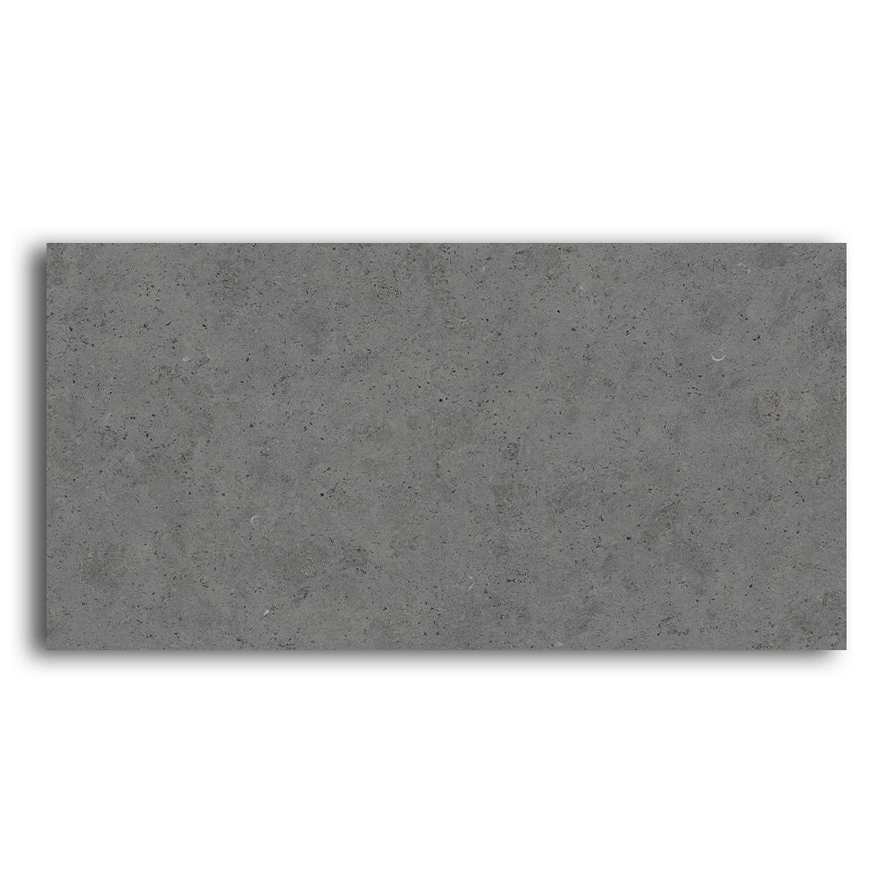 24x48 Limestone Anthracite Natural Porcelain Tile