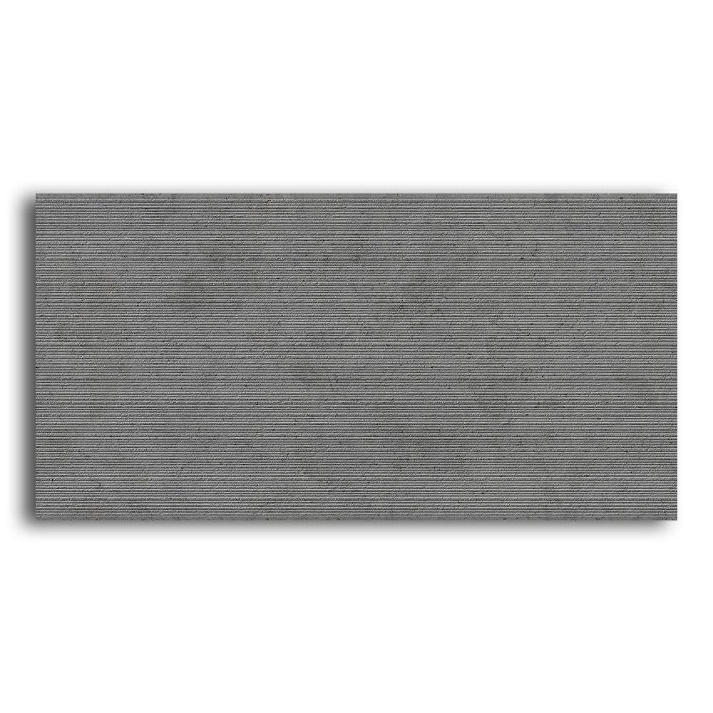 24x48 Limestone Anthracite Structured Porcelain Wall Tile 24x48 Limestone Anthracite Structured Porcelain Wall Tile - American Tile Depot