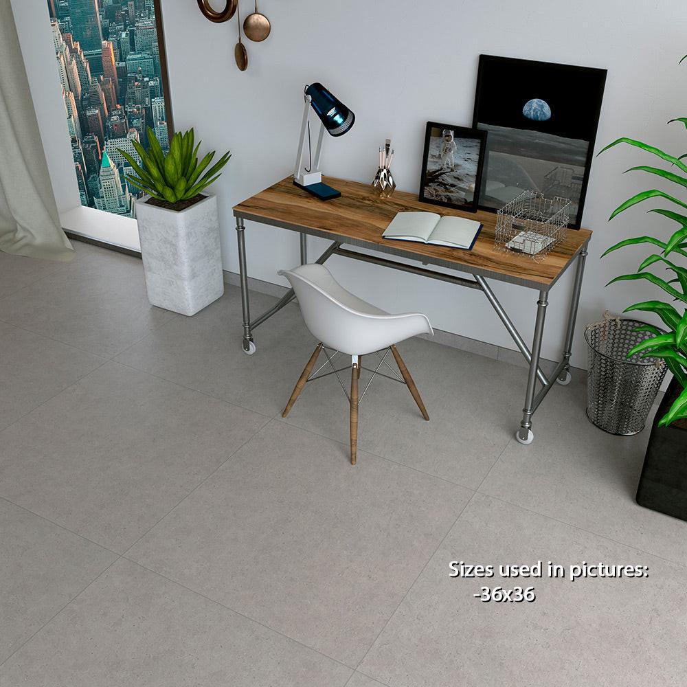 24x48 Limestone Gray Natural Porcelain Tile 24x48 Limestone Gray Natural Porcelain Tile - American Tile Depot