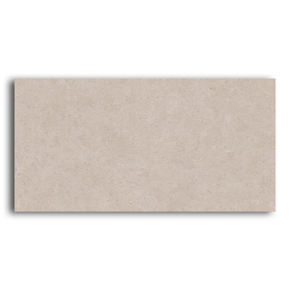 24x48 Limestone Taupe Natural Porcelain Tile