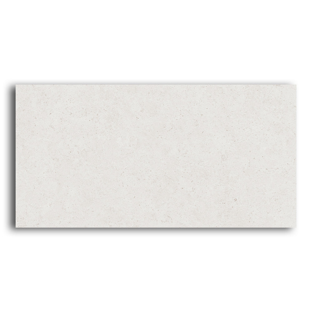 24x48 Limestone White Natural Porcelain Tile