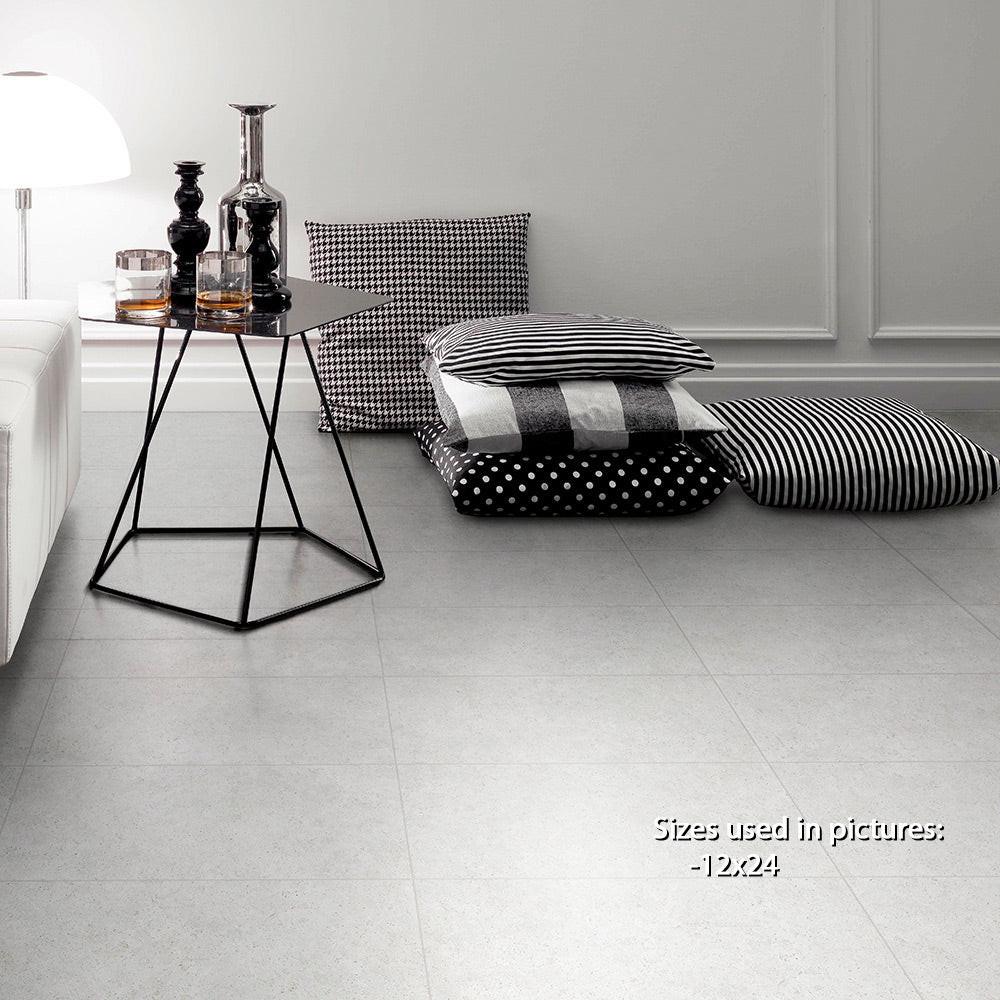 24x48 Limestone White Natural Porcelain Tile 24x48 Limestone White Natural Porcelain Tile - American Tile Depot