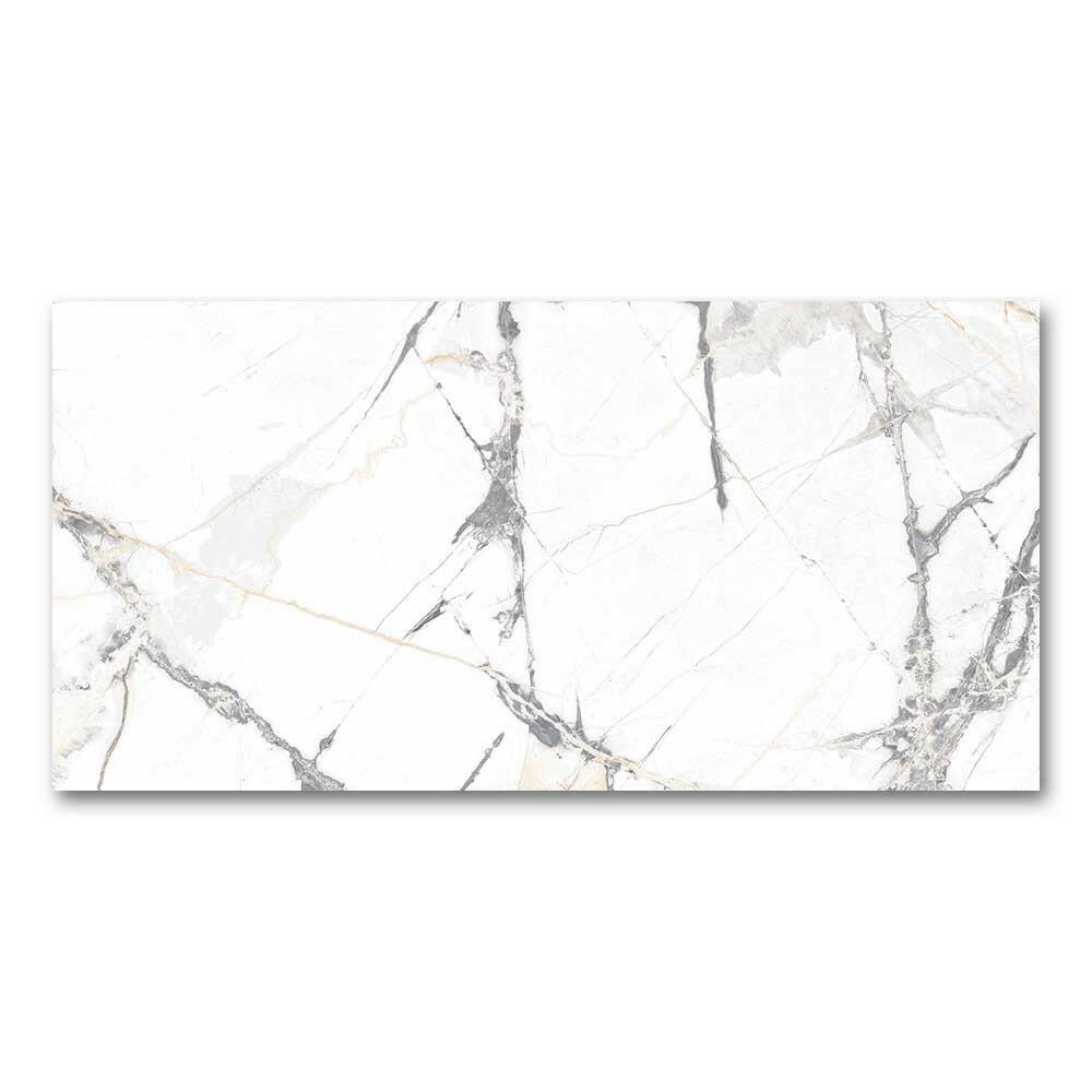 24x48 Lithos Isla White Marble Look Matte Porcelain Tile 24x48 Lithos Isla White Marble Look Matte Porcelain Tile - American Tile Depot