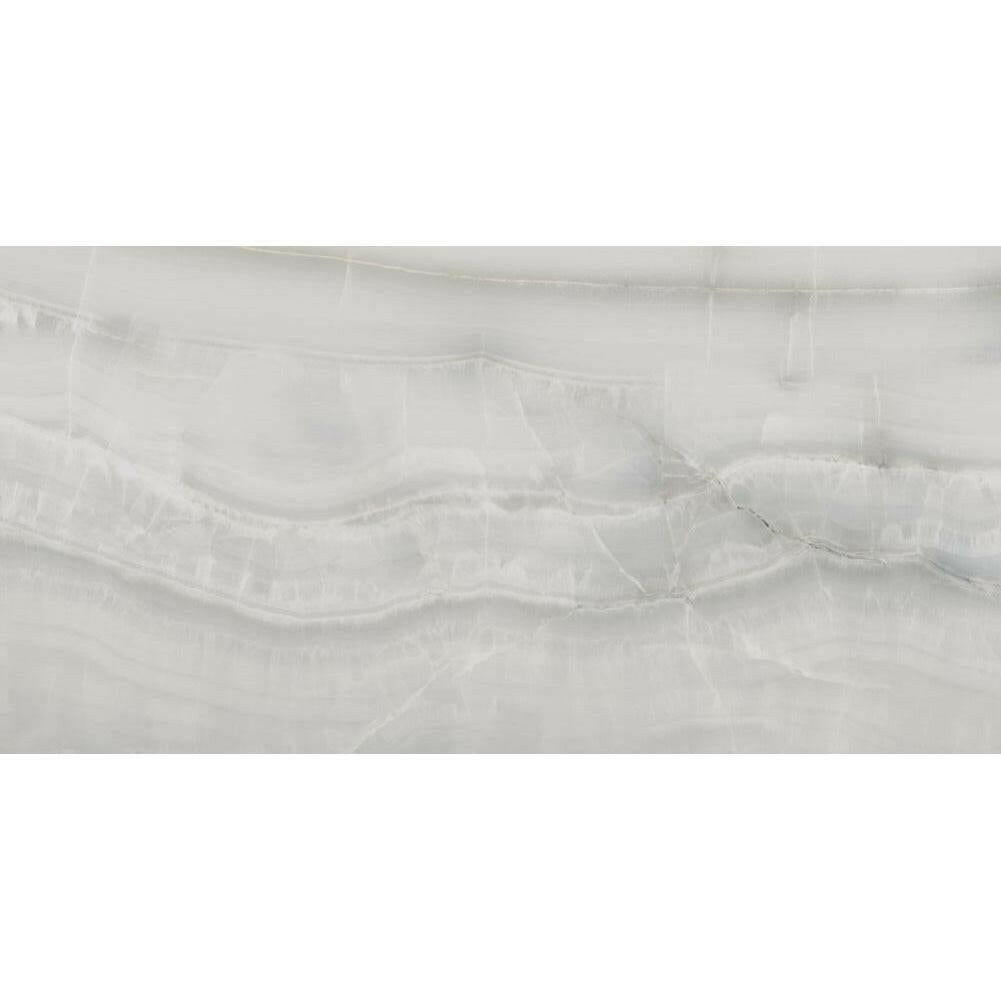 24x48 Mariselle Silver Polished Onyx Look Porcelain Tile 24x48 Mariselle Silver Polished Onyx Look Porcelain Tile - American Tile Depot