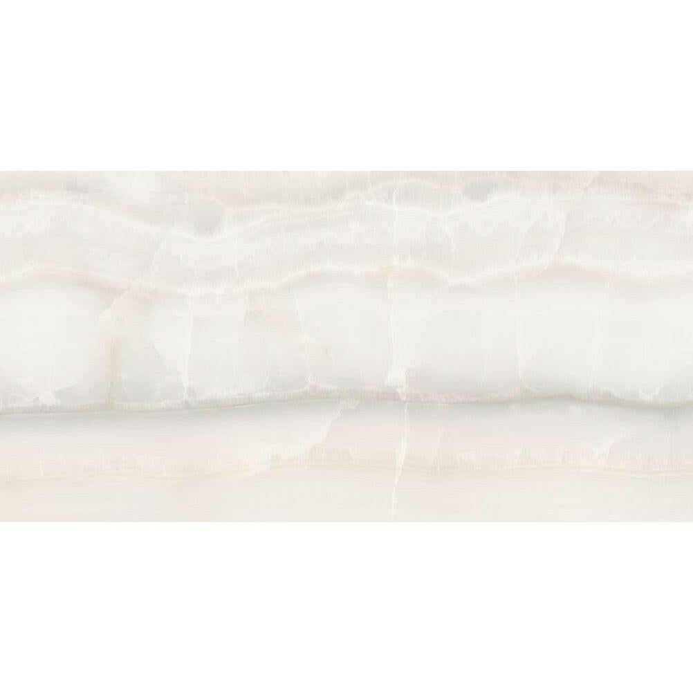 24x48 Mariselle White Polished Onyx Look Porcelain Tile 24x48 Mariselle White Polished Onyx Look Porcelain Tile - American Tile Depot
